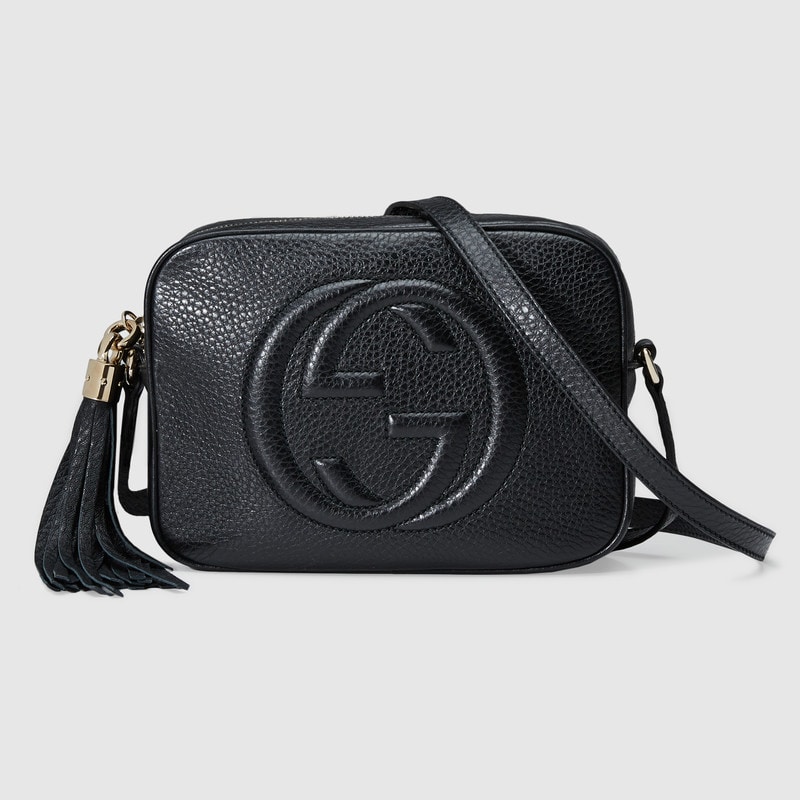 Gucci Soho Small Leather Disco Bag Shoulder Bag Black